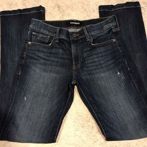 Express Barely Boot Jeans
